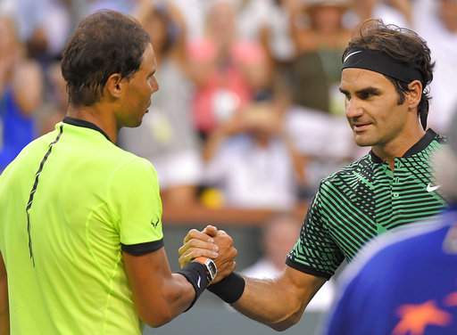 Federer beats Nadal at the BNP Paribas Open